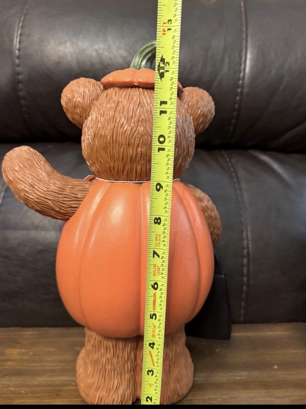 Timeless Finds Halloween Bear Pumpkin Figurine Halloween Decor NWT - Picture 3 of 3
